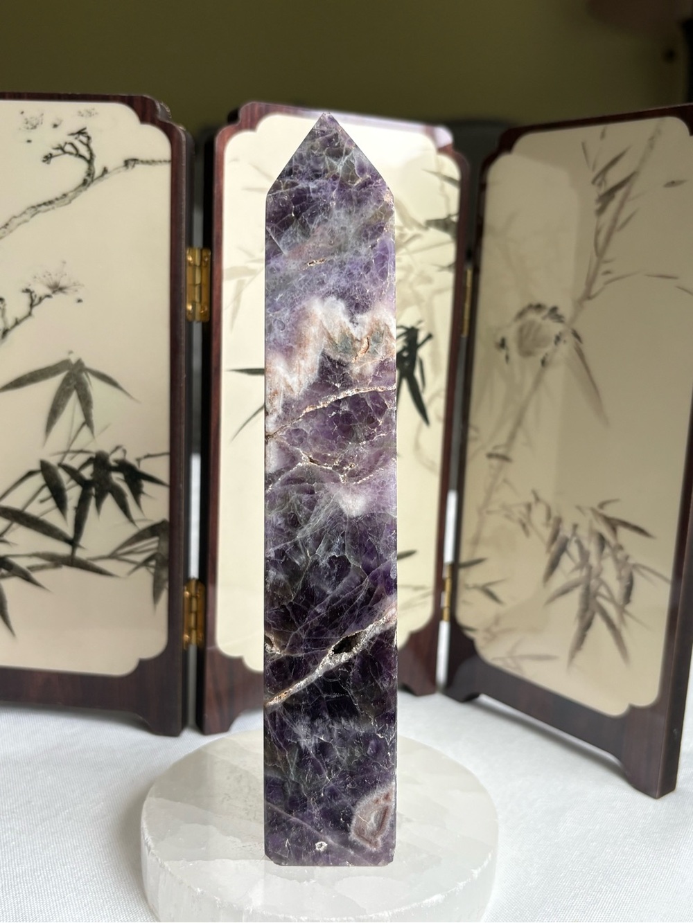 Large Dream Amethyst Tower